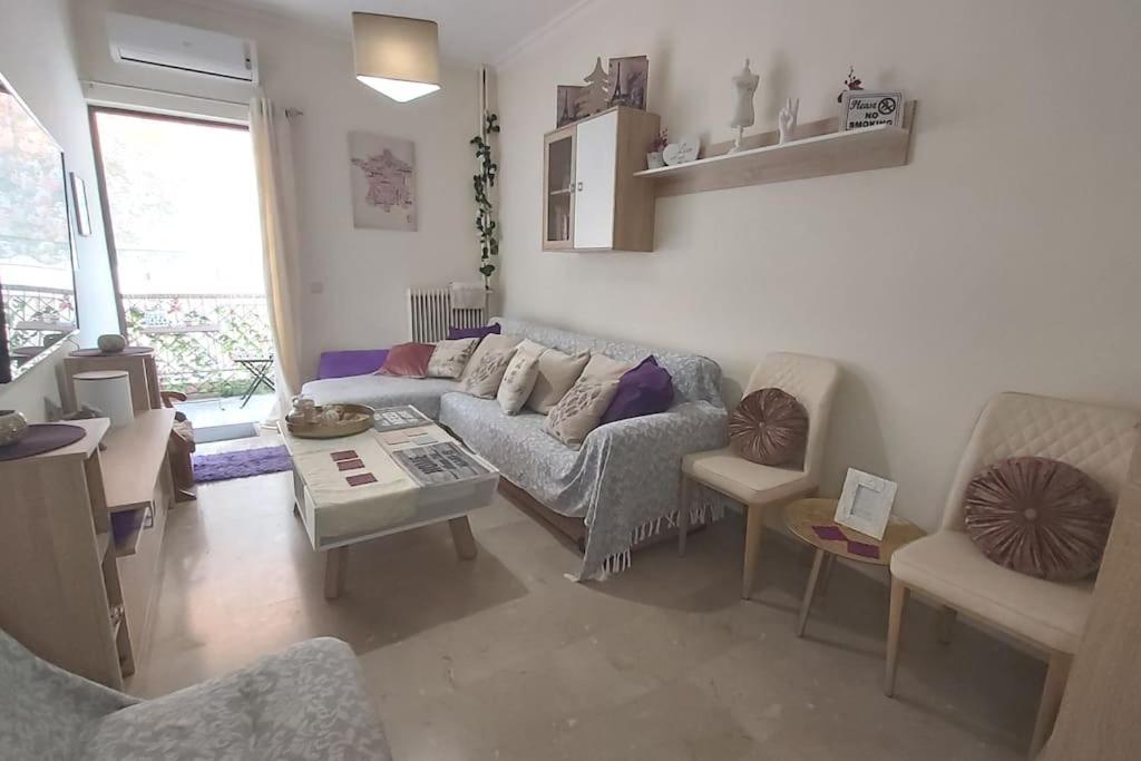 Theano'S Cozy & Quiet Lux Central Flat - Wifi & Full Amenities Patras Ngoại thất bức ảnh